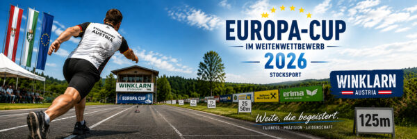 47. offener Europa Cup im Weitenwettbewerb mit Ländervergleich